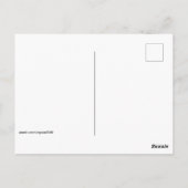 モネ、ウォータールー橋、霧の中の日光 ポストカード (裏面)