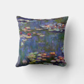 モネ・ウォーター・リリー池 クッション (裏面)