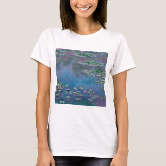 モネ・ウォーター・リリー池 Tシャツ (正面)