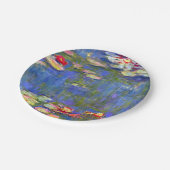 モネ・ウォーター・リリー  ペーパープレート (アングル)