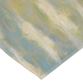 モネ - エトルタの断崖、マンヌポルト、夕陽 テーブルクロス (アングル)