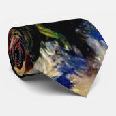 モネ – オレンジブランチベアリングフルーツ ネクタイ (ロール)