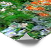 モネ – ギヴェルニー近くの空洞のポピー畑 ポスター (角)