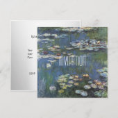 モネ クラシック ご招待 招待状 (正面/裏面)