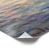 モネ – クリスティアナの近くのフィヨルド ポスター (コーナー)