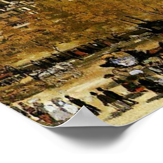 モネ – クワイデュルーヴル素晴らしアート絵画ズ ポスター (角)