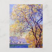 モネ:サリスガーデンから見られるアンティーブ ポストカード (正面)