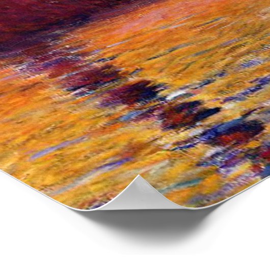 モネ – サンジョルジオマッジョーレ ポスター (角)