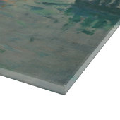 モネ・サンライズ海洋印象派絵を描の カッティングボード (角)