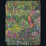 モネ – ザアイリスガーデンアットジバニー iPadスマートカバー<br><div class="desc">iPadカバー、ジ絵画バニーのアイリス・ガーデン、クロード・モネーズ。</div>