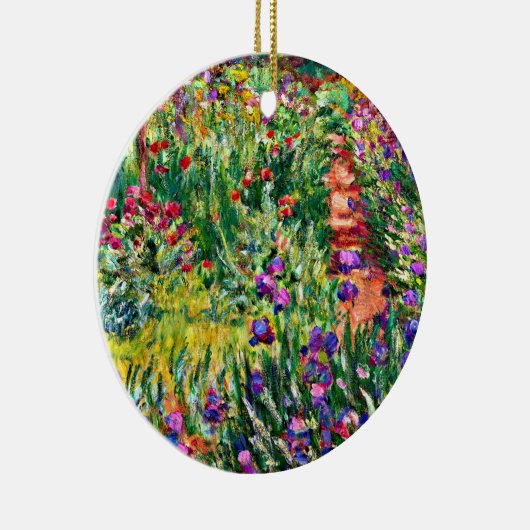 モネ – ザアイリスガーデンat Giverny セラミックオーナメント (右)