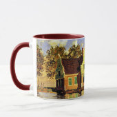 モネ – ザアンダムのザーン川の家 マグカップ (左)