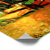 モネ – ザアンダムの船絵画船 ポスター (角)