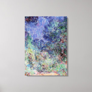 モネ – ザハウスビューバラガーデン キャンバスプリント