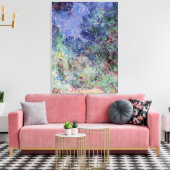 モネ – ザハウスビューバラガーデン キャンバスプリント (インサイチュ (リビング))