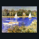 モネ – ザベイスンアットアルジェンティーユ ポスター<br><div class="desc">The Basin at Argenteuil，美絵画しいフランスののImpressionistアーティスト</div>