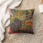 モネ – ザ日本のブリッジ， Irises クッション (ブランケット)