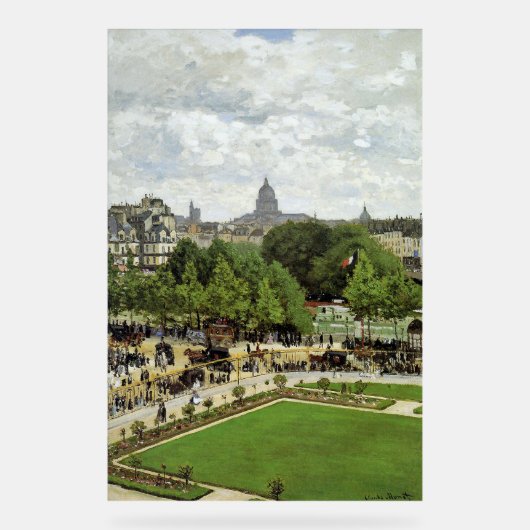 モネ – ザ・ガーデン・オブ・ザ・プリンセス アクリルサイン (正面)