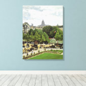 モネ – ザ・ガーデン・オブ・ザ・プリンセス キャンバスプリント (インサイチュ (ウッドフロア))