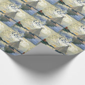 モネ – シルボートアットルプティ – ジュネヴィリエ ラッピングペーパー (角)