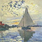 モネ – シルボートアットルプティGENNEVILLIERS シール (正面)