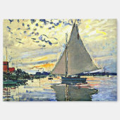 モネ – シルボートアットルプティGENNEVILLIERS マグネット (正面)