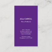 モネ - ジバニーでの画家の庭 - QRコード 名刺 (裏面)