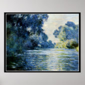 モネ – ジヴェルニーのセーヌ川の腕 ポスター (正面)