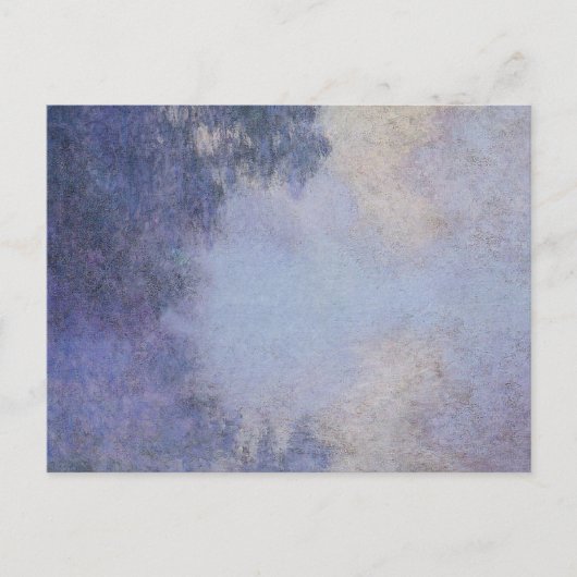 モネ – ジヴェルニー近くのセーヌ川の支流 ポストカード (正面)