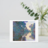 モネ，ジヴェルニー近郊のセーヌ川の支流 ポストカード (スタンド正面)