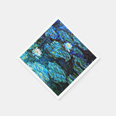 モネ – スイリズブルー スタンダードカクテルナプキン (角)
