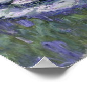 モネ – スイリ，ニンフェアス ポスター (角)