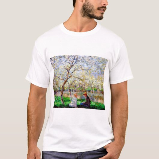 モネ・スプリングタイム Tシャツ (正面)