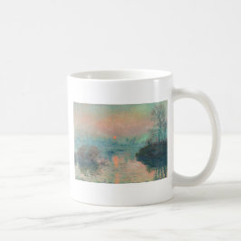 モネ「セーヌの夕日」ファインアート印象派 コーヒーマグカップ