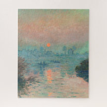 モネ「セーヌの夕日」ファインアート印象派