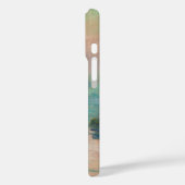 モネ「セーヌの夕日」ファインアート印象派 Case-Mate iPhoneケース (裏面 / 左)
