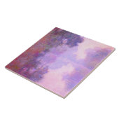 モネ-セーヌの霧の朝 タイル (側面)