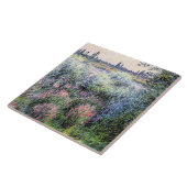 モネ – セーヌ川の岸のスポット タイル (側面)