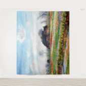 モネ·チューリップ·フィールド·イン·ザ·オランダズ·ズ タペストリー (正面)