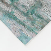 モネ – ノルウェー、サンドヴィケン村の雪 フリースブランケット (角)