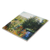 モネ – バラズインザガーデンatモンゲロン、 タイル (側面)