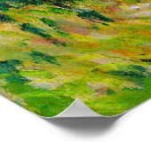 モネ:パラソル印象派アートの女性~ ポスター (角)