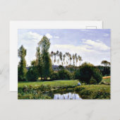 モネ – ビューアットルーエルルアーブル ポストカード (正面/裏面)