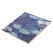 モネ – ピンクの睡蓮 タイル (側面)