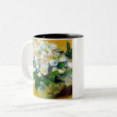 モネ・フランス印象派ピープルクリスマスザ・ロー ツートーンマグカップ (正面左)