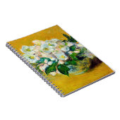 モネ・フランス印象派ピープルクリスマスザ・ロー ノートブック (右側)