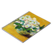 モネ・フランス印象派ピープルクリスマスザ・ロー ノートブック (左側)