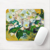 モネ・フランス印象派ピープルクリスマスザ・ロー マウスパッド (マウス)