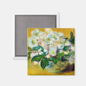 モネ・フランス印象派ピープルクリスマスザ・ロー マグネット (正面/裏面)