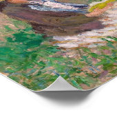 モネ – ブランシュ読アットイーゼル ポスター (角)